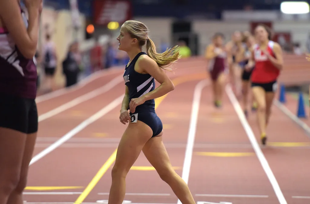 Sprinter demonstrating hamstring capacity needed before return to sport